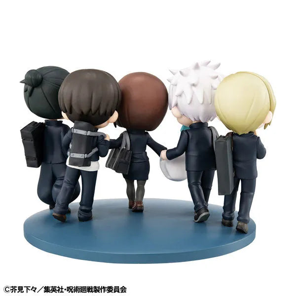 Jujutsu Kaisen Dai 2 Ki - Getou Suguru - Gojou Satoru - Haibara Yuu - Ieiri Shouko - Nanami Kento - FigUnity (MegaHouse)ㅤ – MegaHouse – ActionFigureBrasil
