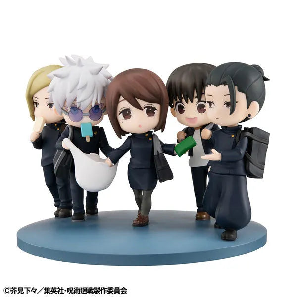 Jujutsu Kaisen Dai 2 Ki - Getou Suguru - Gojou Satoru - Haibara Yuu - Ieiri Shouko - Nanami Kento - FigUnity (MegaHouse)ㅤ – MegaHouse as Manufacturer – ActionFigure Brasil
