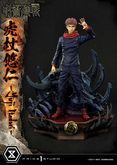 Jujutsu Kaisen - Itadori Yuuji - Concept Masterline CMJJK-01 - 1/6 (Prime 1 Studio)ㅤ – Prime 1 Studio – ActionFigureBrasil — ângulo diferente