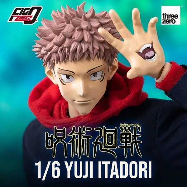 Jujutsu Kaisen - Itadori Yuuji - FigZero - 1/6 (ThreeZero)ㅤ – ThreeZero – ActionFigure Brasil