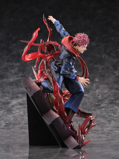 Jujutsu Kaisen - Itadori Yuuji - S-Fire - 1/7 (SEGA) [Shop Exclusive]ㅤ – Sega – ActionFigure Brasil — com base expositora
