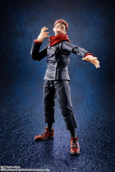 Jujutsu Kaisen - Itadori Yuuji - Sukuna - S.H.Figuarts (Bandai Spirits)ㅤ – Bandai Spirits – ActionFigure Brasil — com base expositora