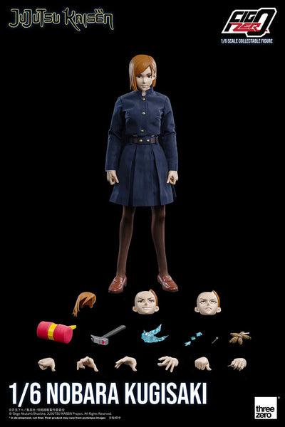 Jujutsu Kaisen - Kugisaki Nobara - FigZero - 1/6 (ThreeZero)ㅤ – ThreeZero – ActionFigure Brasil — iluminação de estúdio