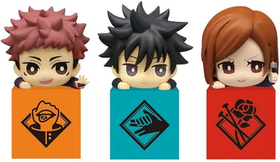 Jujutsu Kaisen - Megumi Fushiguro - Yuuji Itadori - Nobara Kugisaki - Hikkake Figure Ver. 1 - 3 Set (FuRyu)ㅤ – FuRyu – ActionFigure Brasil
