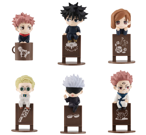 Jujutsu Kaisen - Ochatomo Series - Ochatomo Series Jujutsu Kaisen - Set Of 6 (MegaHouse)ㅤ – MegaHouse – ActionFigure Brasil