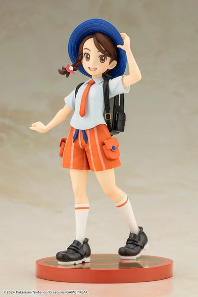 Juliana with Sprigatito – Kotobukiya – ActionFigure Brasil — close