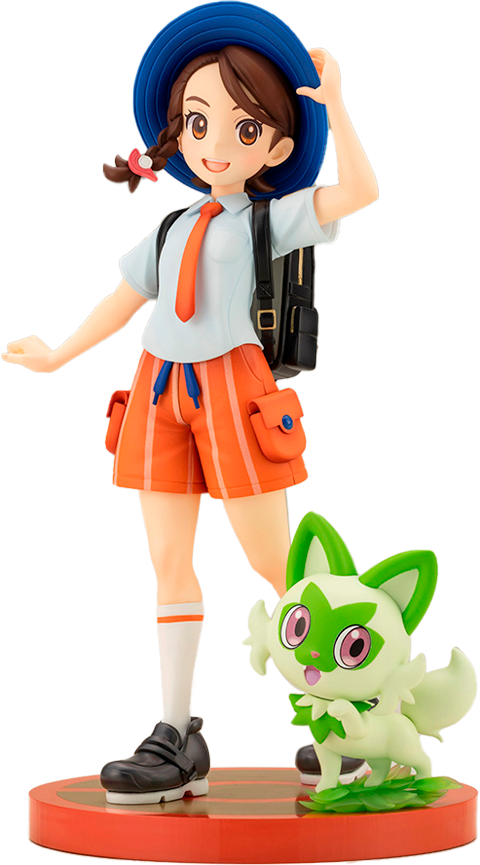 Juliana with Sprigatito – Kotobukiya – ActionFigure Brasil