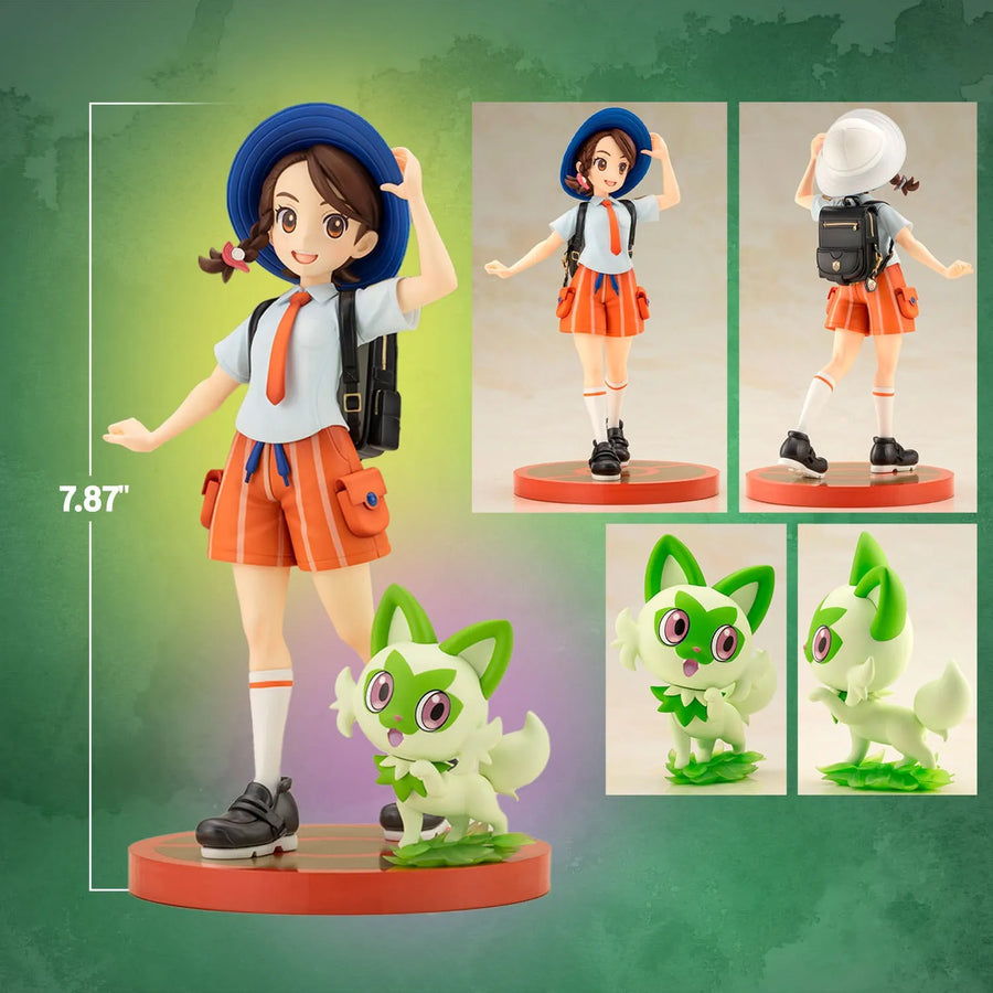 Juliana with Sprigatito – Kotobukiya – ActionFigure Brasil