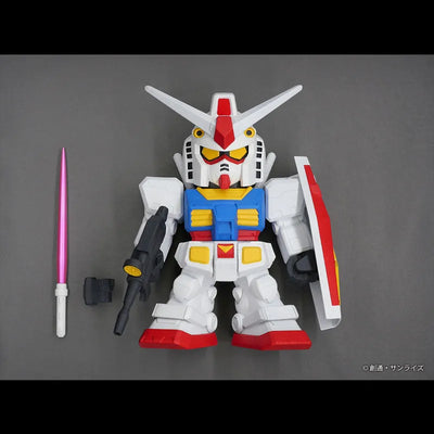 Jumbo Soft Vinyl Figure SD - RX-78-2 - SD Gundam - December 2024 Re-release (PLEX)ㅤ – PLEX – ActionFigureBrasil — detalhe do produto