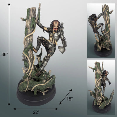 Jungle Hunter - LIMITED EDITION: 500 – Hollywood Collectibles Group – ActionFigure Brasil — ângulo diferente