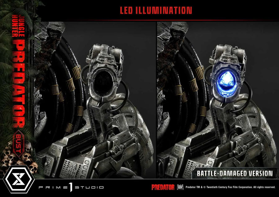 Jungle Hunter Predator (Battle Damaged Edition) Predator (Film) – Prime1Studio – ActionFigure Brasil