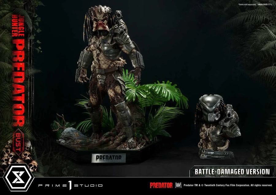 Jungle Hunter Predator (Battle Damaged Edition) Predator (Film) – Prime1Studio – ActionFigure Brasil