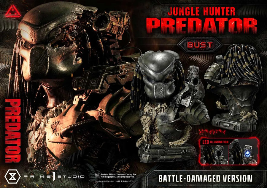 Jungle Hunter Predator (Battle Damaged Edition) Predator (Film) – Prime1Studio – ActionFigure Brasil