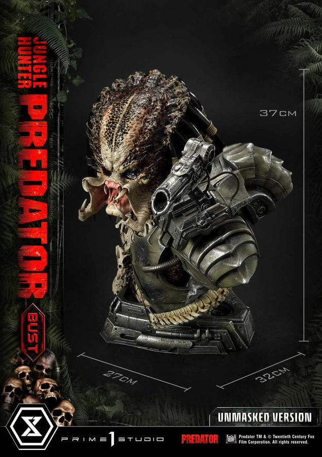 Jungle Hunter Predator (Unmasked Edition) Predator (Film) – Prime1Studio – ActionFigure Brasil