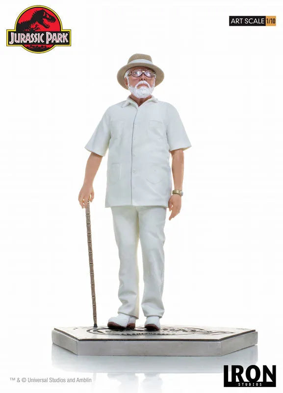 Jurassic Park / John Hammond 1/10 Art Scale Statueㅤ – Iron Studios – ActionFigure Brasil
