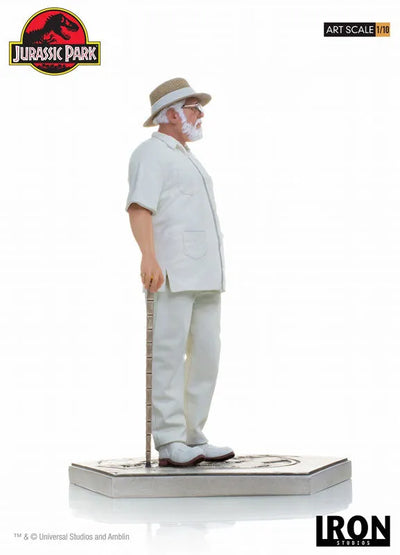 Jurassic Park / John Hammond 1/10 Art Scale Statueㅤ – Iron Studios – ActionFigureBrasil — ângulo diferente
