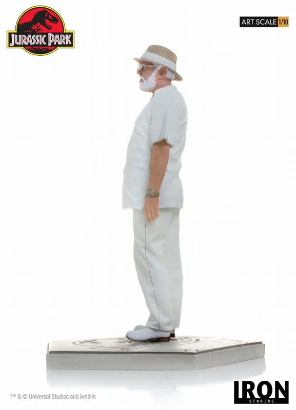 Jurassic Park / John Hammond 1/10 Art Scale Statueㅤ – Iron Studios – ActionFigure Brasil