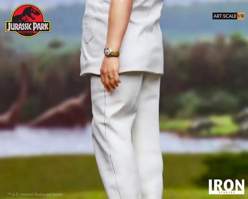 Jurassic Park / John Hammond 1/10 Art Scale Statueㅤ – Iron Studios – ActionFigure Brasil