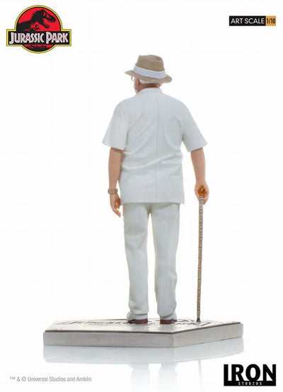 Jurassic Park / John Hammond 1/10 Art Scale Statueㅤ – Iron Studios – ActionFigure Brasil — embalagem