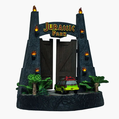 Jurassic Park - Jurassic Park Gate Sculpture(Provisional Pre-order)ㅤ – Factory Entertainment – ActionFigureBrasil — ângulo diferente