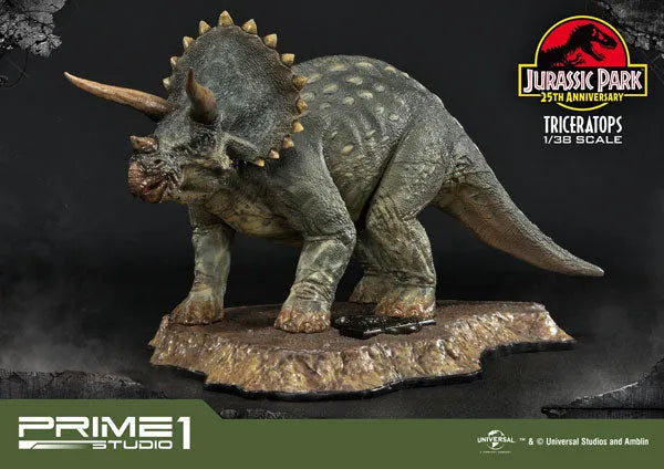 Jurassic Park - Triceratops - Prime Collectible Figures PCFJP-02 - 1/38 (Prime 1 Studio)ㅤ – Prime 1 Studio – ActionFigure Brasil
