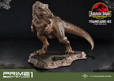 Jurassic Park - Tyrannosaurus Rex - Prime Collectible Figures PCFJP-01 - 1/38 (Prime 1 Studio)ㅤ – Prime 1 Studio – ActionFigureBrasil — close
