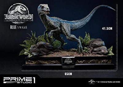 Jurassic World: Fallen Kingdom - Blue - Legacy Museum Collection LMCJW2-01 - 1/6 (Prime 1 Studio)ㅤ – Prime 1 Studio – ActionFigure Brasil — close
