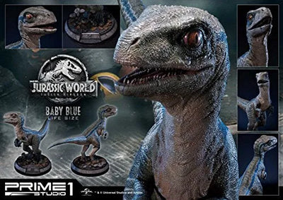 Jurassic World: Fallen Kingdom - Blue - Legacy Museum Collection LMCJW2-02 - 1/1 - Baby (Prime 1 Studio)ㅤ – Prime 1 Studio – ActionFigure Brasil — ângulo diferente