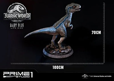 Jurassic World: Fallen Kingdom - Blue - Legacy Museum Collection LMCJW2-02 - 1/1 - Baby (Prime 1 Studio)ㅤ – Prime 1 Studio – ActionFigure Brasil — close