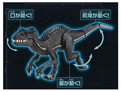 Jurassic World: Fallen Kingdom - Indoraptor - Ania (Takara Tomy)ㅤ – Takara Tomy – ActionFigureBrasil — embalagem