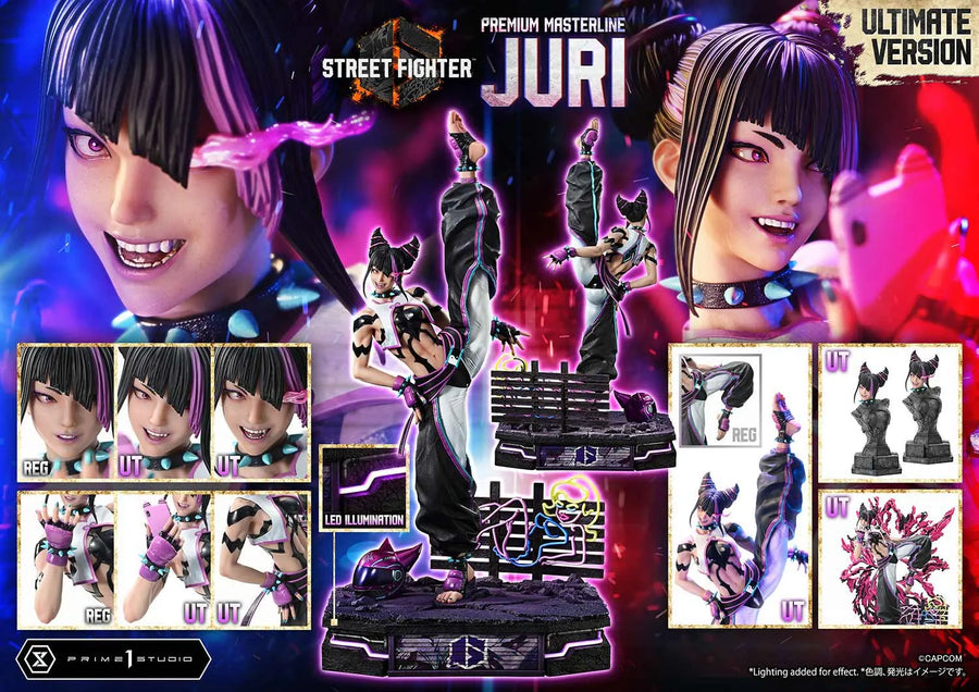 Juri (Ultimate Bonus Version) Street Fighter 6 – Prime1Studio – ActionFigure Brasil