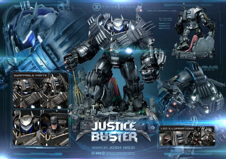 Justice Buster (Regular Version) Justice League (Comics) – Prime1Studio – ActionFigure Brasil