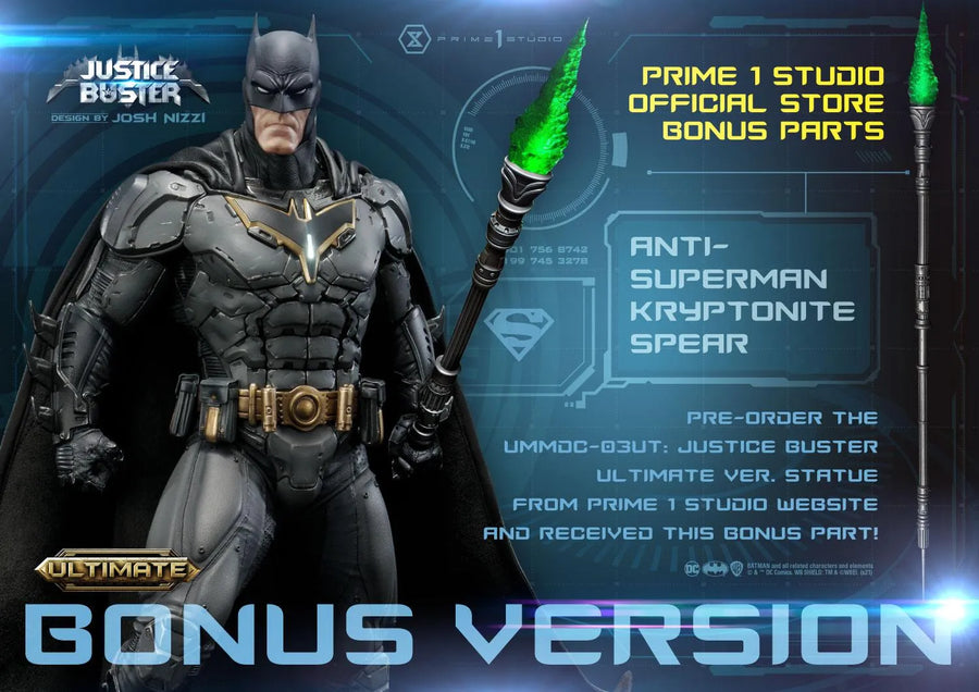 Justice Buster (Ultimate Bonus Version) Justice League (Comics) – Prime1Studio – ActionFigure Brasil