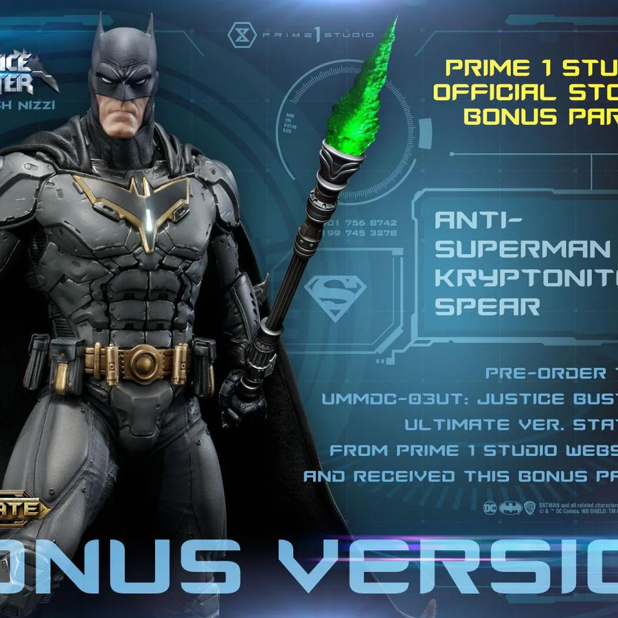 Justice Buster (Ultimate Bonus Version) Justice League (Comics) – Prime1Studio – ActionFigure Brasil