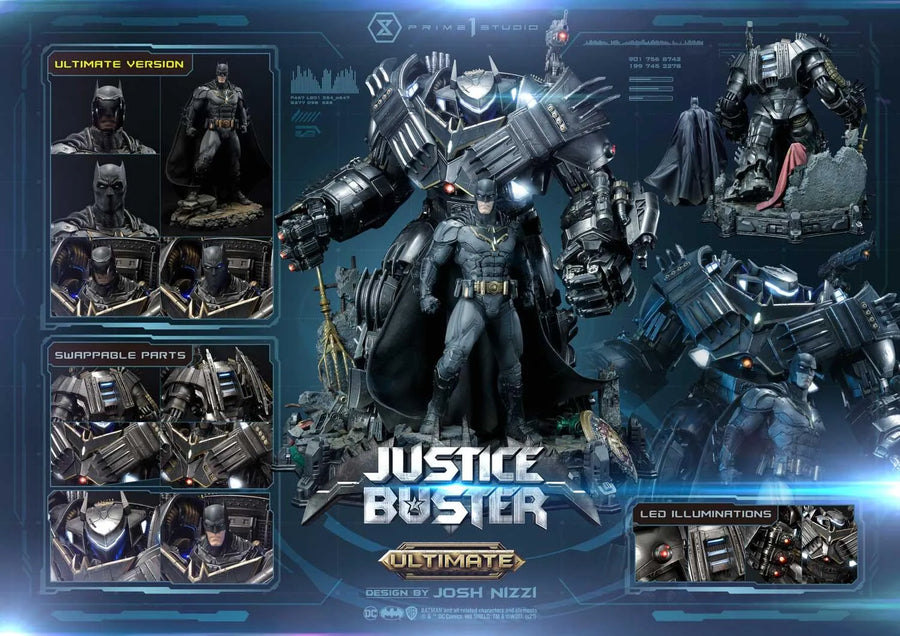 Justice Buster (Ultimate Bonus Version) Justice League (Comics) – Prime1Studio – ActionFigure Brasil