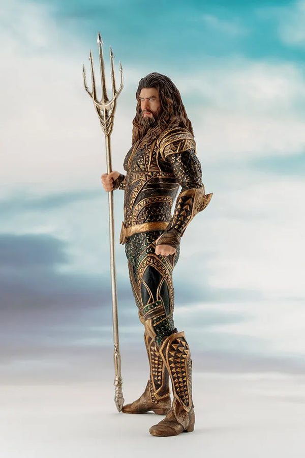 Justice League (2017) - Aquaman - ARTFX+ - 1/10ㅤ – Kotobukiya – ActionFigure Brasil