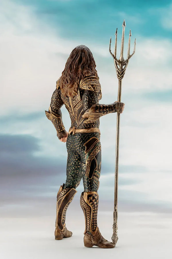 Justice League (2017) - Aquaman - ARTFX+ - 1/10ㅤ – Kotobukiya – ActionFigure Brasil