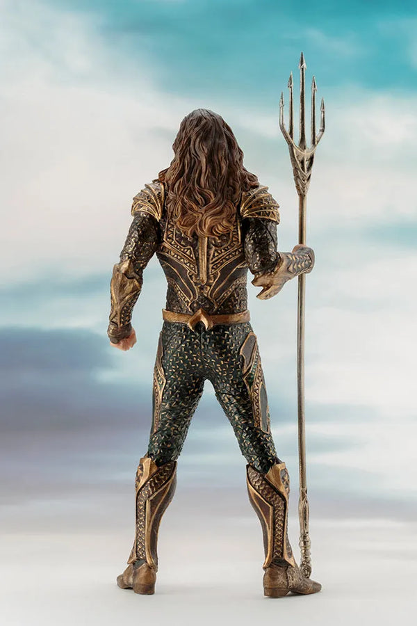 Justice League (2017) - Aquaman - ARTFX+ - 1/10ㅤ – Kotobukiya – ActionFigure Brasil