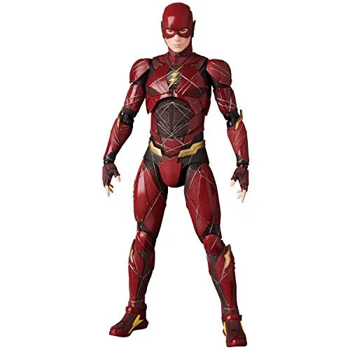 Justice League (2017) - Barry Allen - Flash - Mafex No.58 (Medicom Toy)ㅤ – Medicom Toy – ActionFigureBrasil — ângulo diferente