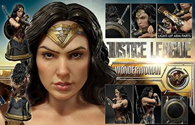 Justice League (2017) - Wonder Woman - Premium Bust PBDC-03 - 1/3 (Prime 1 Studio)ㅤ – Prime 1 Studio As Manufacturer – ActionFigureBrasil — ângulo diferente