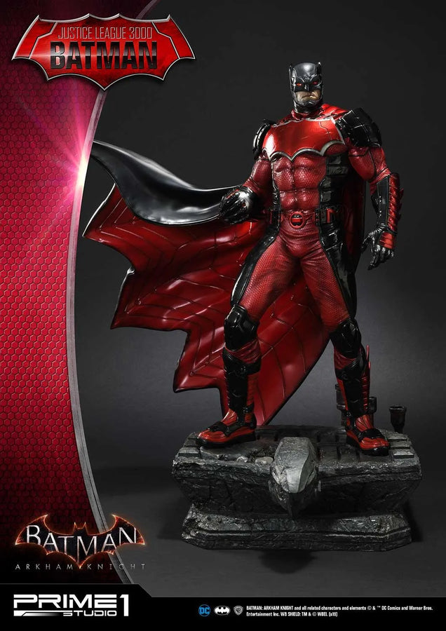 Justice League 3000 Batman (Exclusive Version) Batman: Arkham Knight – Prime1Studio – ActionFigure Brasil