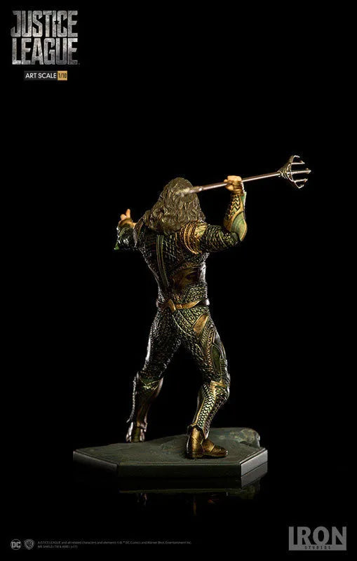 Justice League - Aquaman 1/10 Art Scale Statueㅤ – IRON STUDIOS – ActionFigure Brasil
