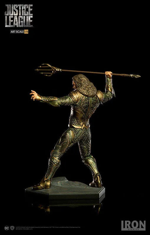 Justice League - Aquaman 1/10 Art Scale Statueㅤ – IRON STUDIOS – ActionFigure Brasil