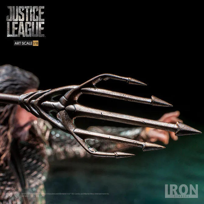 Justice League - Aquaman 1/10 Art Scale Statueㅤ – IRON STUDIOS – ActionFigure Brasil