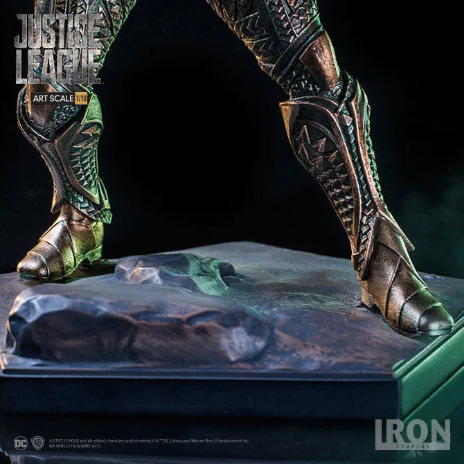 Justice League - Aquaman 1/10 Art Scale Statueㅤ – IRON STUDIOS – ActionFigure Brasil