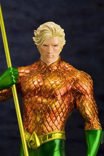 Justice League - Aquaman - DC Comics New 52 ARTFX+ - 1/10 (Kotobukiya)ㅤ – Kotobukiya – ActionFigureBrasil — detalhe do produto