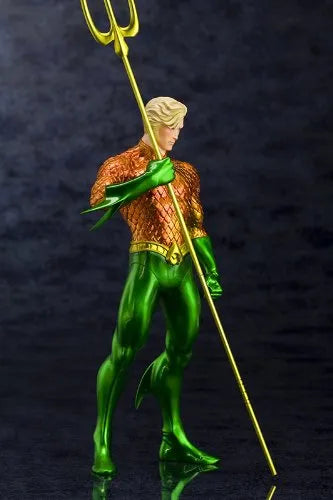 Justice League - Aquaman - DC Comics New 52 ARTFX+ - 1/10 (Kotobukiya)ㅤ – Kotobukiya – ActionFigure Brasil