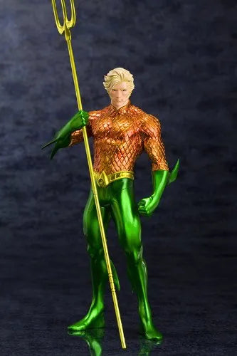 Justice League - Aquaman - DC Comics New 52 ARTFX+ - 1/10 (Kotobukiya)ㅤ – Kotobukiya – ActionFigure Brasil