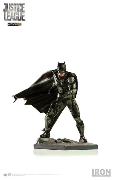 Justice League - Batman 1/10 Art Scale Statueㅤ – Iron Studios – ActionFigureBrasil — close