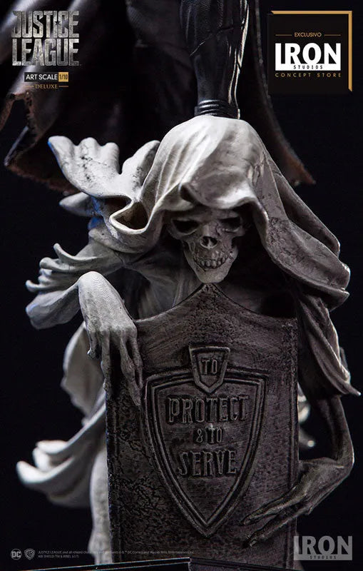 Justice League - Batman Deluxe 1/10 Art Scale Statueㅤ – IRON STUDIOS – ActionFigure Brasil